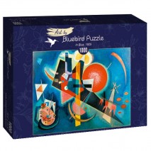 Puzzle 1000p In Blue Kandinsky