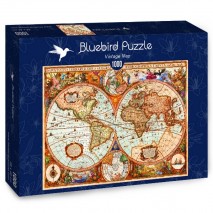 Puzzle 1000p Vintage Map