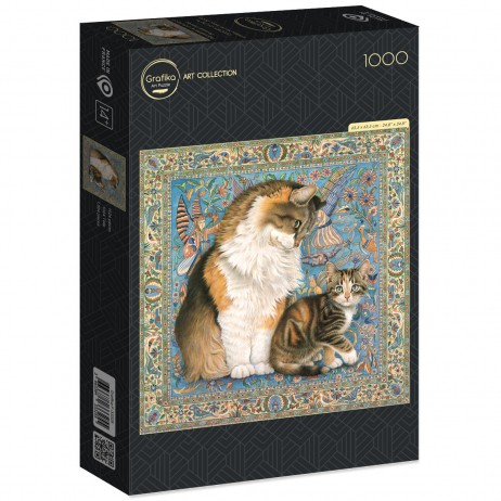 Puzzle 1000p Agneatha And Avril on Persian Carpet