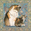 Puzzle 1000p Agneatha And Avril on Persian Carpet