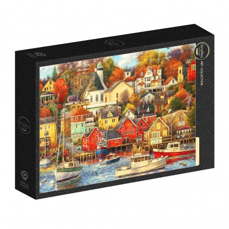 Puzzle 2000p Good Times Harbor Chuck Pinson