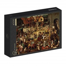 Puzzle 4000p Brueghel Pieter Le Combat de Carnaval et Carême