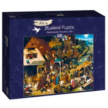 Puzzle 1000p Netherlandish Proverbs Pieter Brueghel