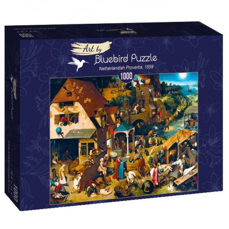 Puzzle 1000p Netherlandish Proverbs Pieter Brueghel