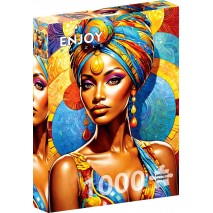 Puzzle 1000 p African Beauty