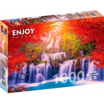 Puzzle 1000 p Thee Lor Su Waterfall in Autumn Thailand