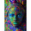 Puzzle 1000 p Woman with Color Art Make up