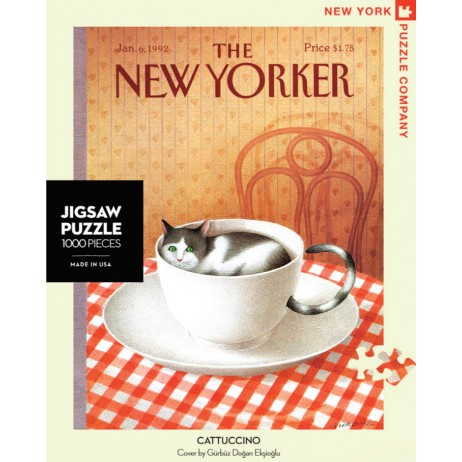 Puzzle 1000 p New Yorker Cattuccino Gurbuz Dogan Ekçioghu