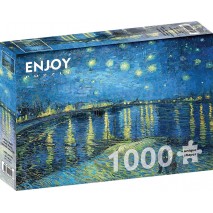 Puzzle 1000 p Nuit étoilée Van Gogh