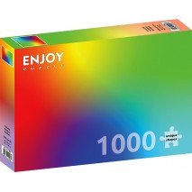 Puzzle 1000 p Colorful Rainbow Gradient