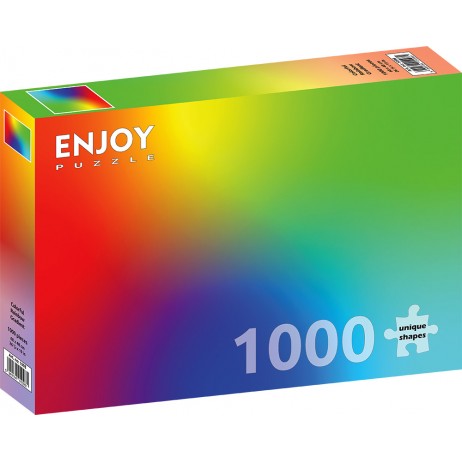 Puzzle 1000 p Colorful Rainbow Gradient