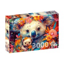 Puzzle 3000 p Koala Kuddles