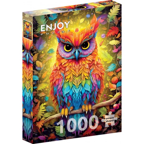 Puzzle 1000 p Automnal Owl