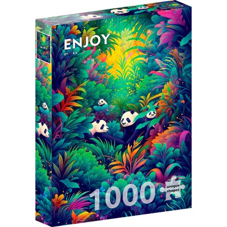 Puzzle 1000 p Panda Haven 