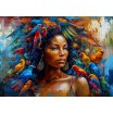 Puzzle 1000 p Feathery Queen
