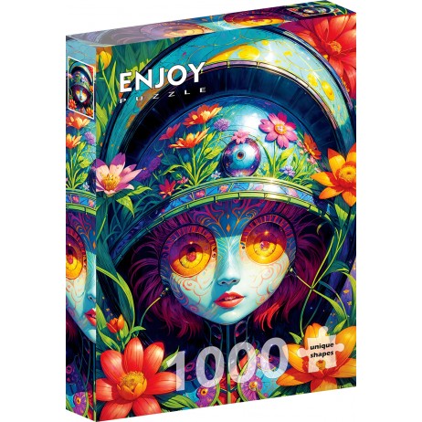 Puzzle 1000 p Floral Warrior