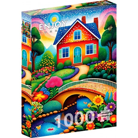 Puzzle 1000 p House of Colors