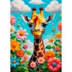 Puzzle 1000 p Cute Giraffe