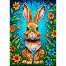 Puzzle 1000 p Garden Bunny