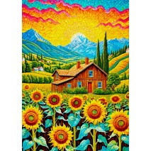Puzzle 1000 p Sunflower House