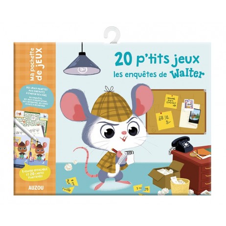 Pochette de 20 jeux Enquêtes de Walter