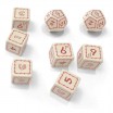 The One Ring White Dice Set