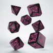 Set de Dés Call of Cthulhu 7th Edition Noir & Magenta