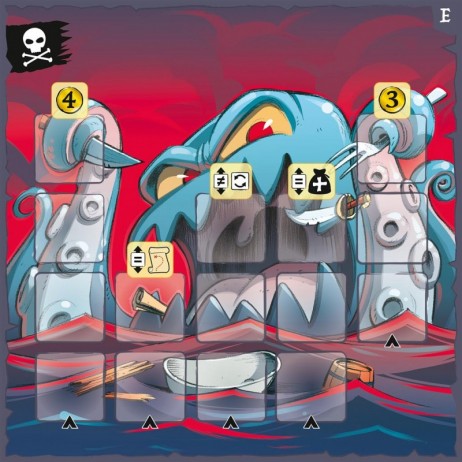 Captain Flip Dans la Bouche du Kraken