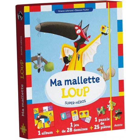 Ma malette loup super héros Ma malette loup super héros