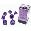 Set de 7 dés Luminary Violet Royal/Or