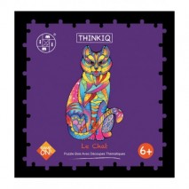 Puzzle 160 p bois Le chat