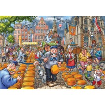 Puzzle 1000p Wasgij Original 38 Market Meltdown !