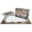 Puzzle 1000 p Carte du Monde Antique Eurographic