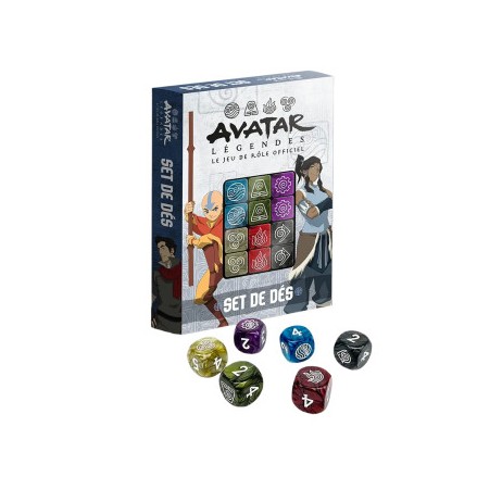 Avatar Légendes Set de Dés