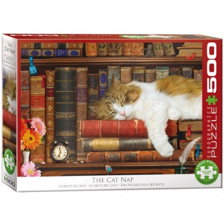Puzzle 500pcs Sieste du Chat