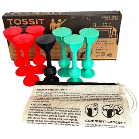 Tossit Rouge - Cyan