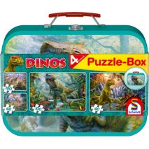 Puzzle Coffret Dinosaure 2x60 & 2x100