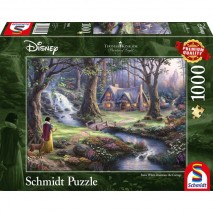 Puzzle 1000p Blanche Neige Kinkade