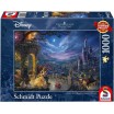 Puzzle 1000p Disney Belle+Bête Kinkade 