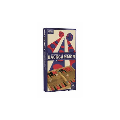 Backgammon Bois Vintage