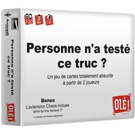 Personne n'a Testé ce Truc