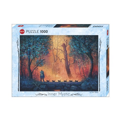 Puzzle 1000 p Inner Mystic Woodland March Heye