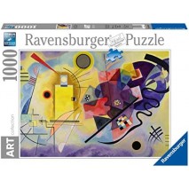 Puzzle 1000p Gelb-Rot-Blau