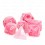 Set de 7 dés Ghostly Glow Rose/Argent