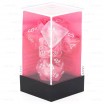 Set de 7 dés Ghostly Glow Rose/Argent