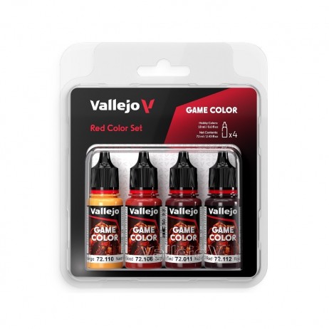Game Color Set Rouge