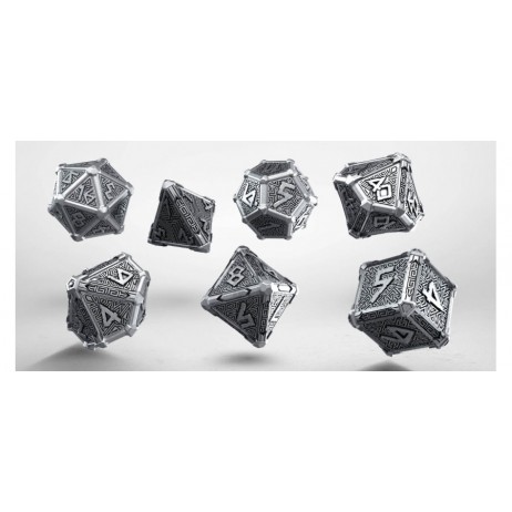 Kit 7 Dés Mythical Metal