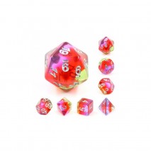 Kit de 7 Dés Pomegranate Blossom