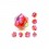 Kit de 7 Dés Pomegranate Blossom