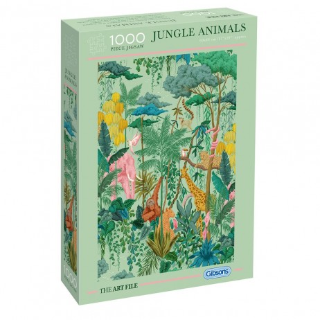 Puzzle 1000p Jungle Animals